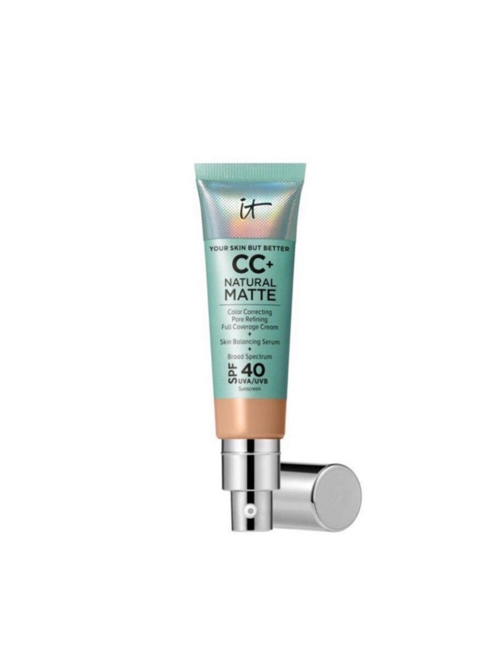 it cosmetics Mint CC+ Oil Free Matte Full Coverage Cream in RICH Foundation